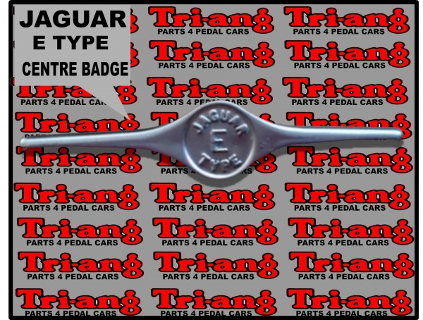 Tri-ang Vintage Jaguar E Type Pedal Car Plastic Centre Badge